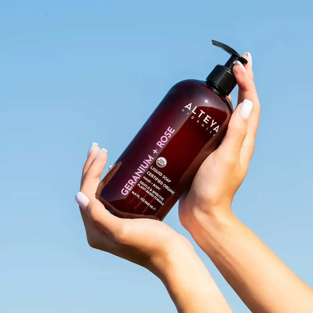 Flüssigseife Geranie und Rose