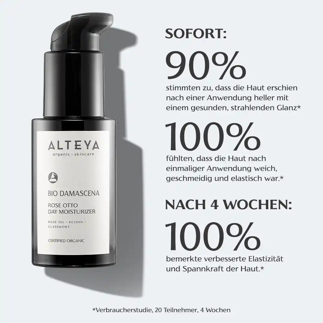Bio Rosenöl Tagesfeuchtigkeitscreme alteya organics