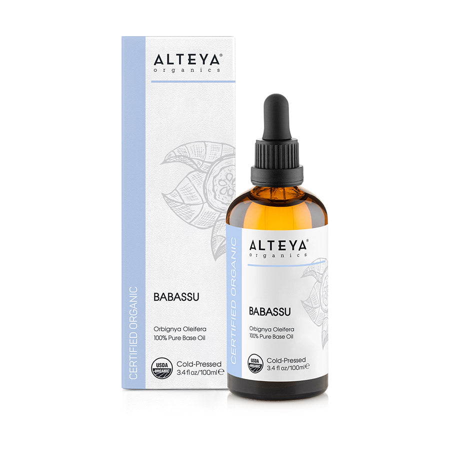bio babassuöl 100ml mit faltschachtel
