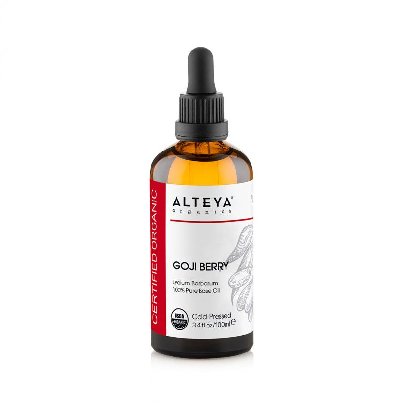 bio goji beeren öl lycium barbarum 100ml