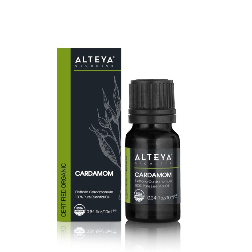 bio kardamom öl elettaria cardamomum 10ml mit faltschachtel