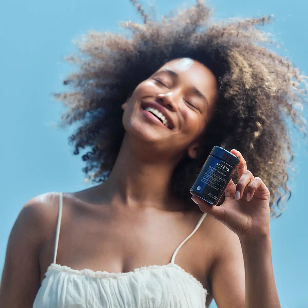 Bio omega pflanzliche fettsauren antioxidantienkomplex mit zwei rosen