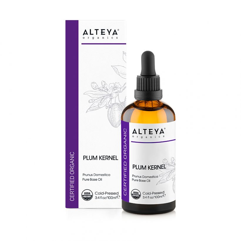 bio pflaumenkernöl prunus domestica 100ml mit faltschachtel