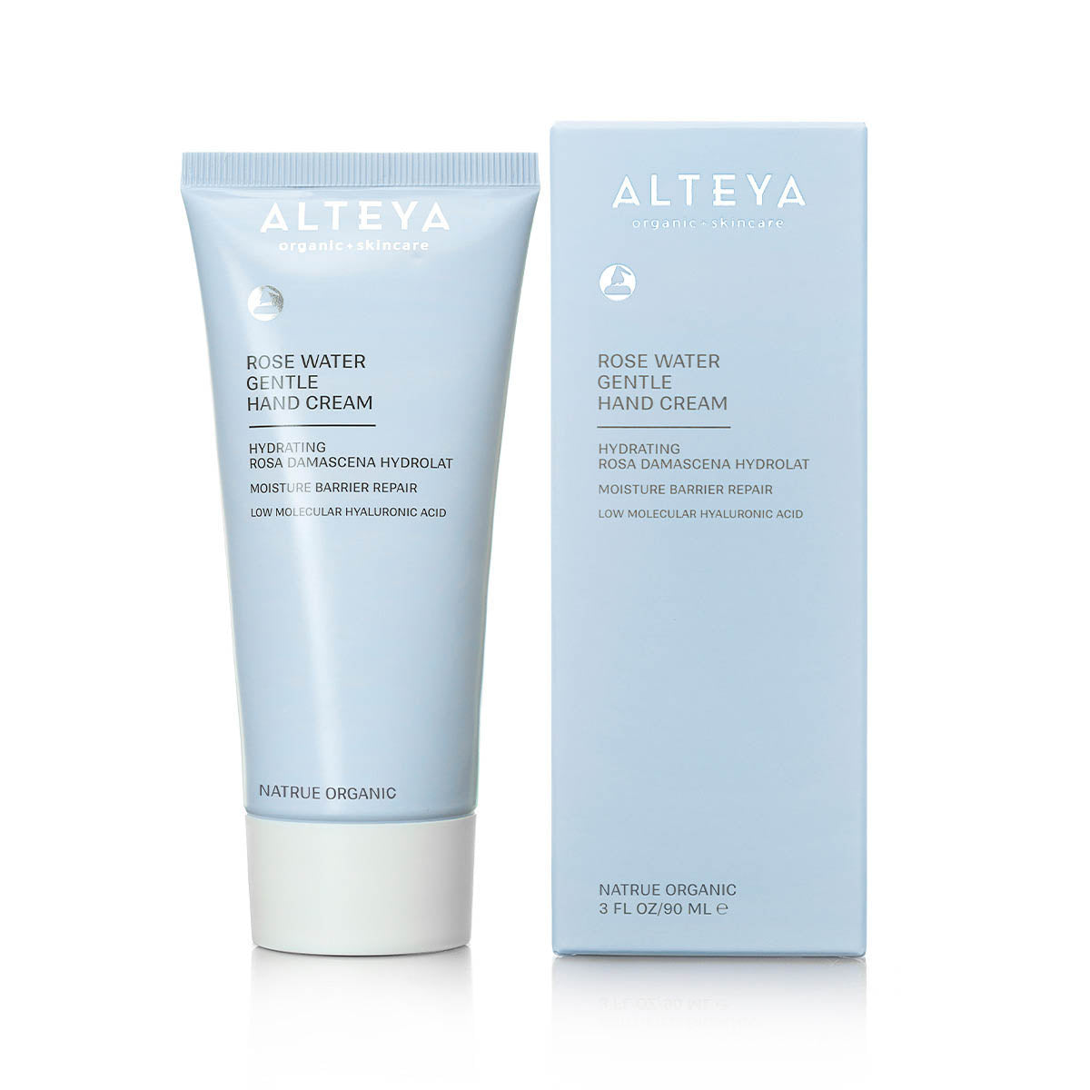 Die sanfte Handcreme von Alteya hat eine leichte Formel, die schnell einzieht, sofortige Feuchtigkeit spendet und empfindliche Haut das ganze Jahr über schützt.