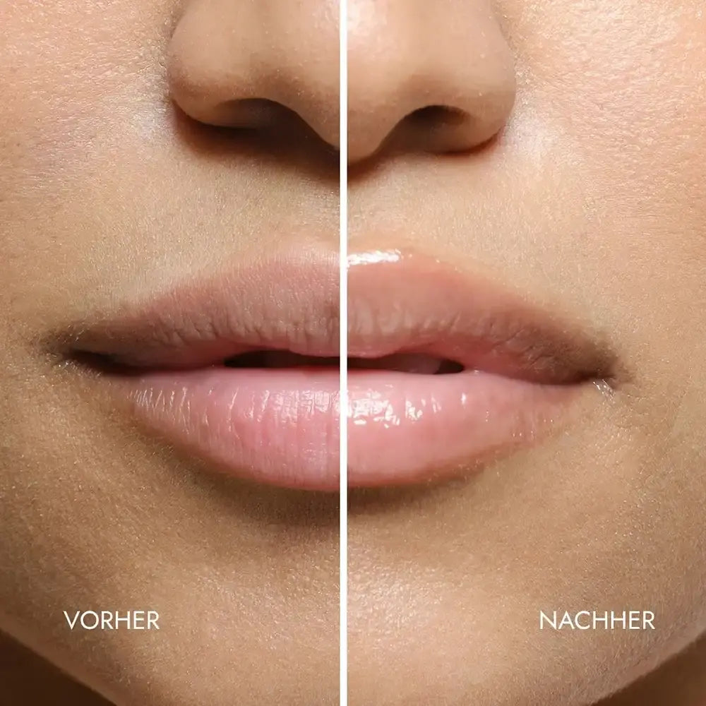 bio lippenbalsam mit ceramiden - bare yuzu glaze vorher nachher
