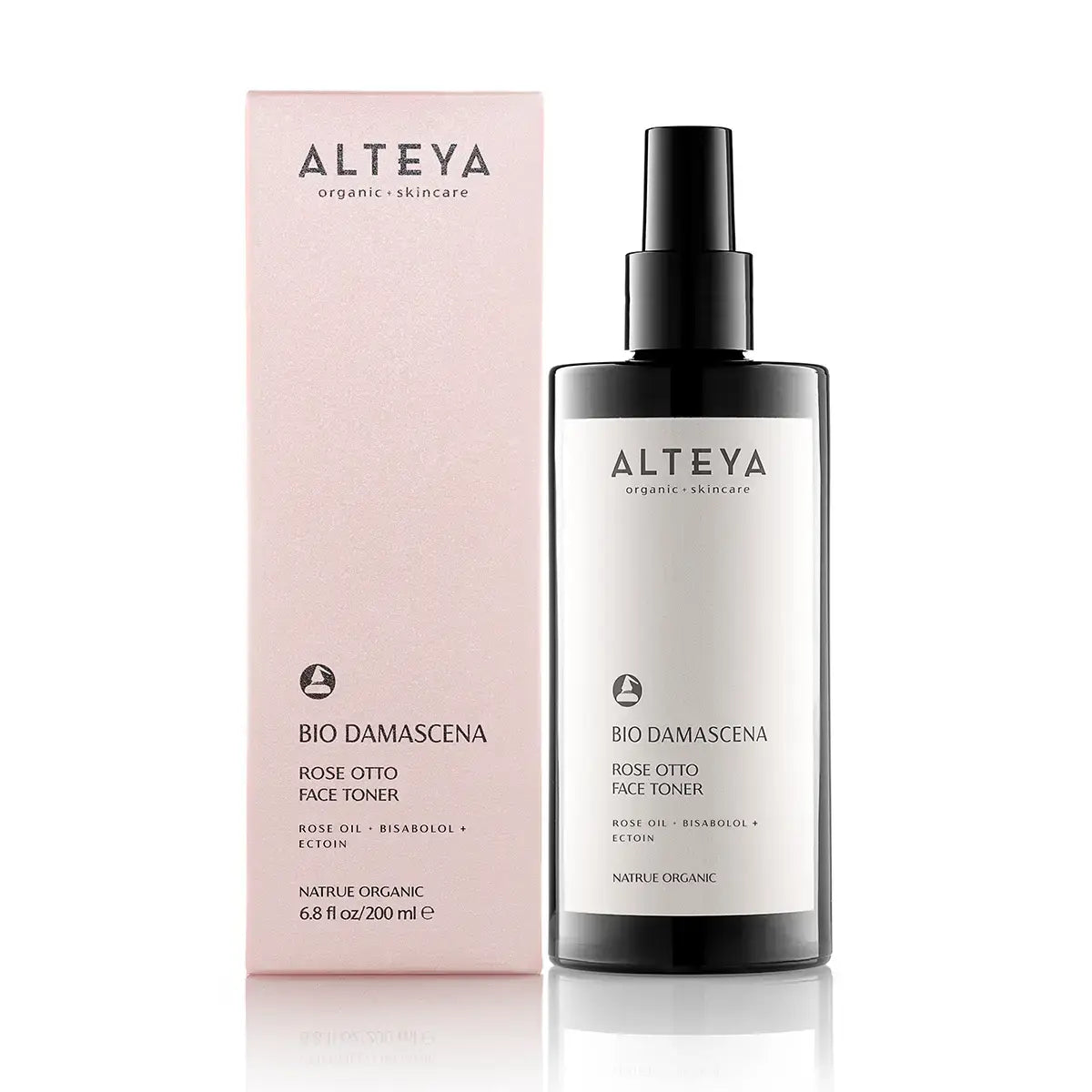bio rosenöl gesicht toner bio damascena mit faltschachtel