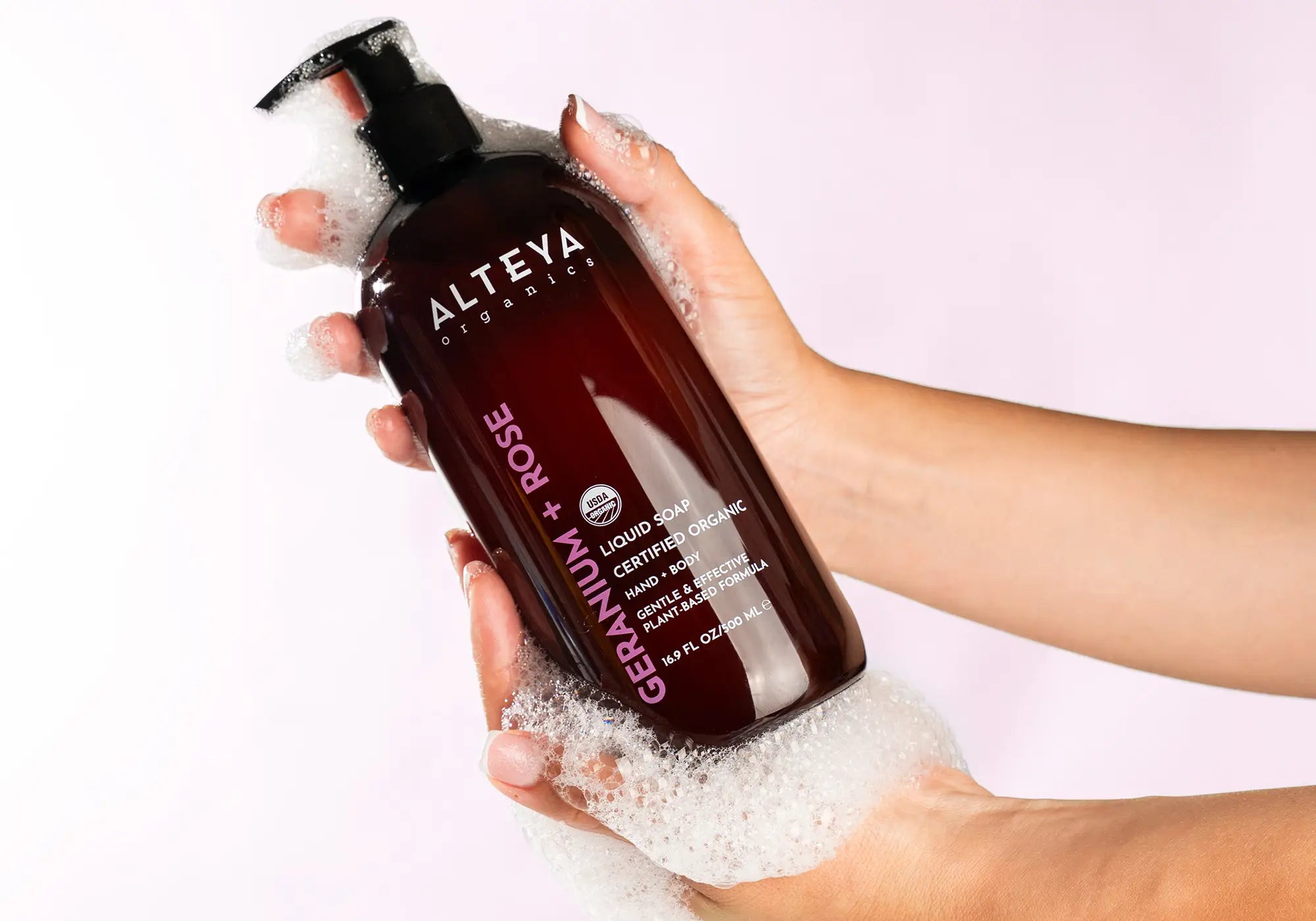 Flussigseife geranium rose