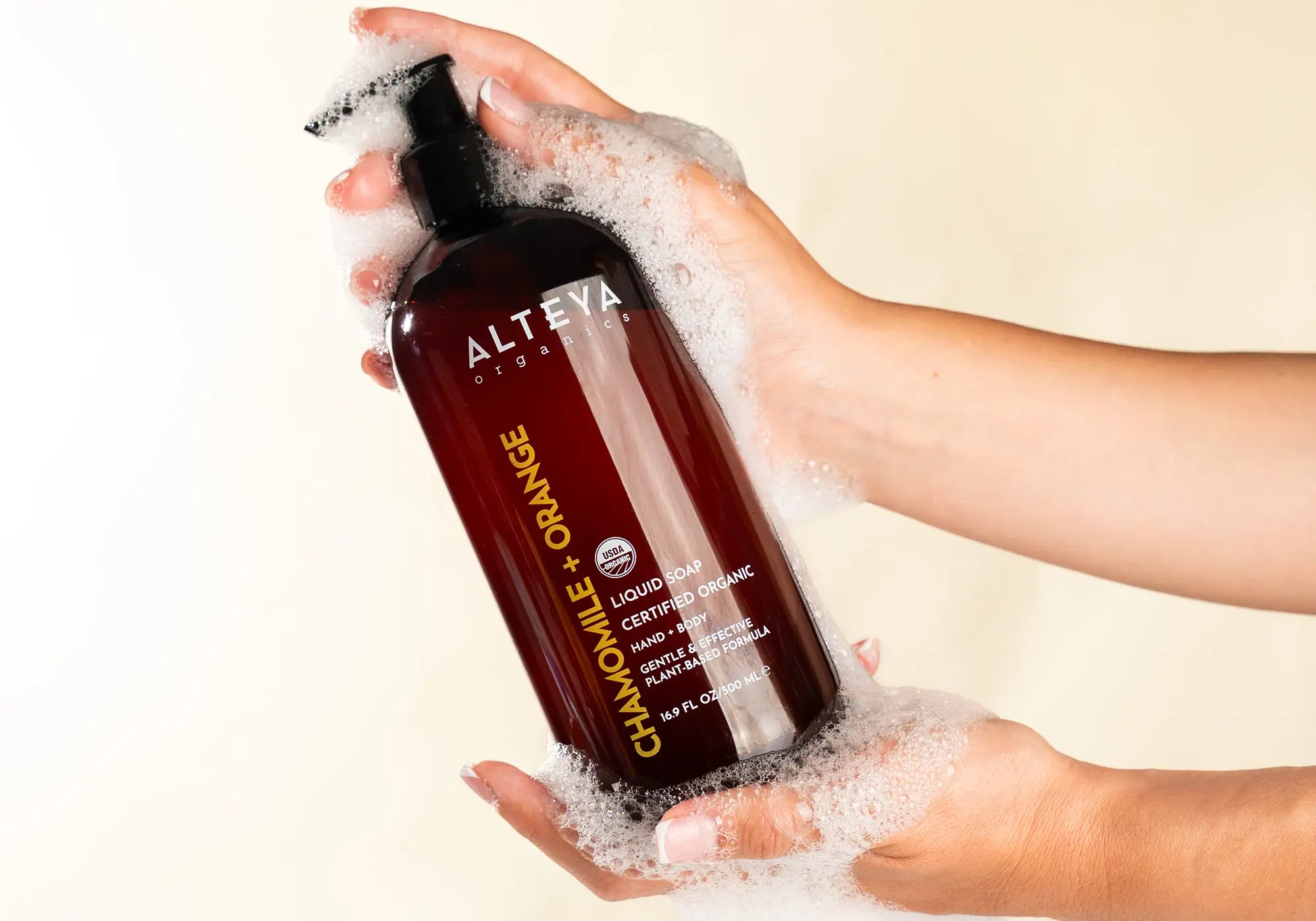 Flussigseife kamille orange