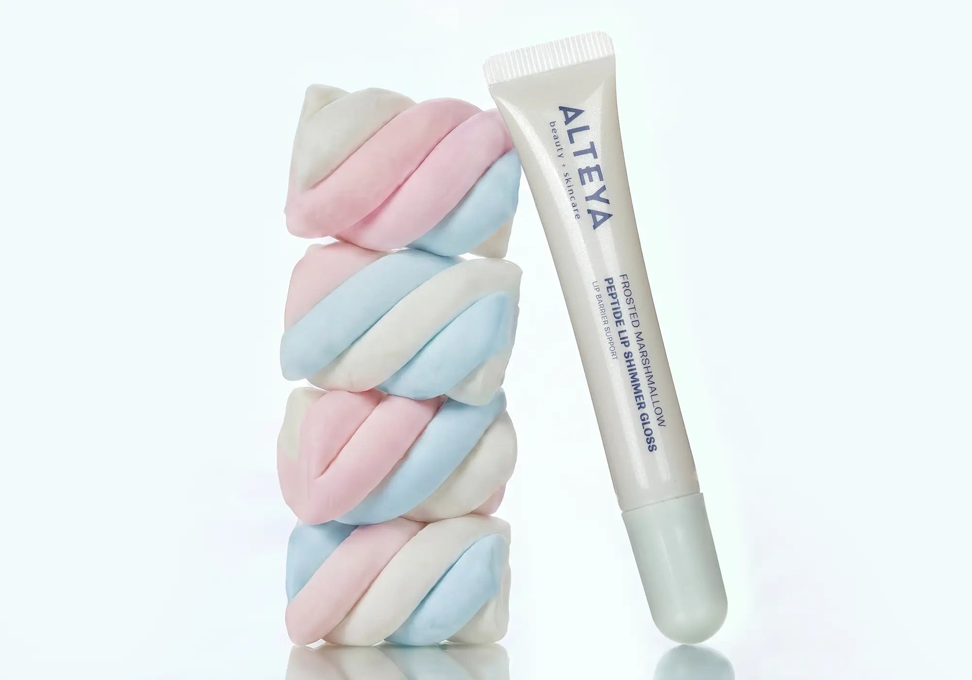 Lipgloss Frosted Marshmallow mit Dessert