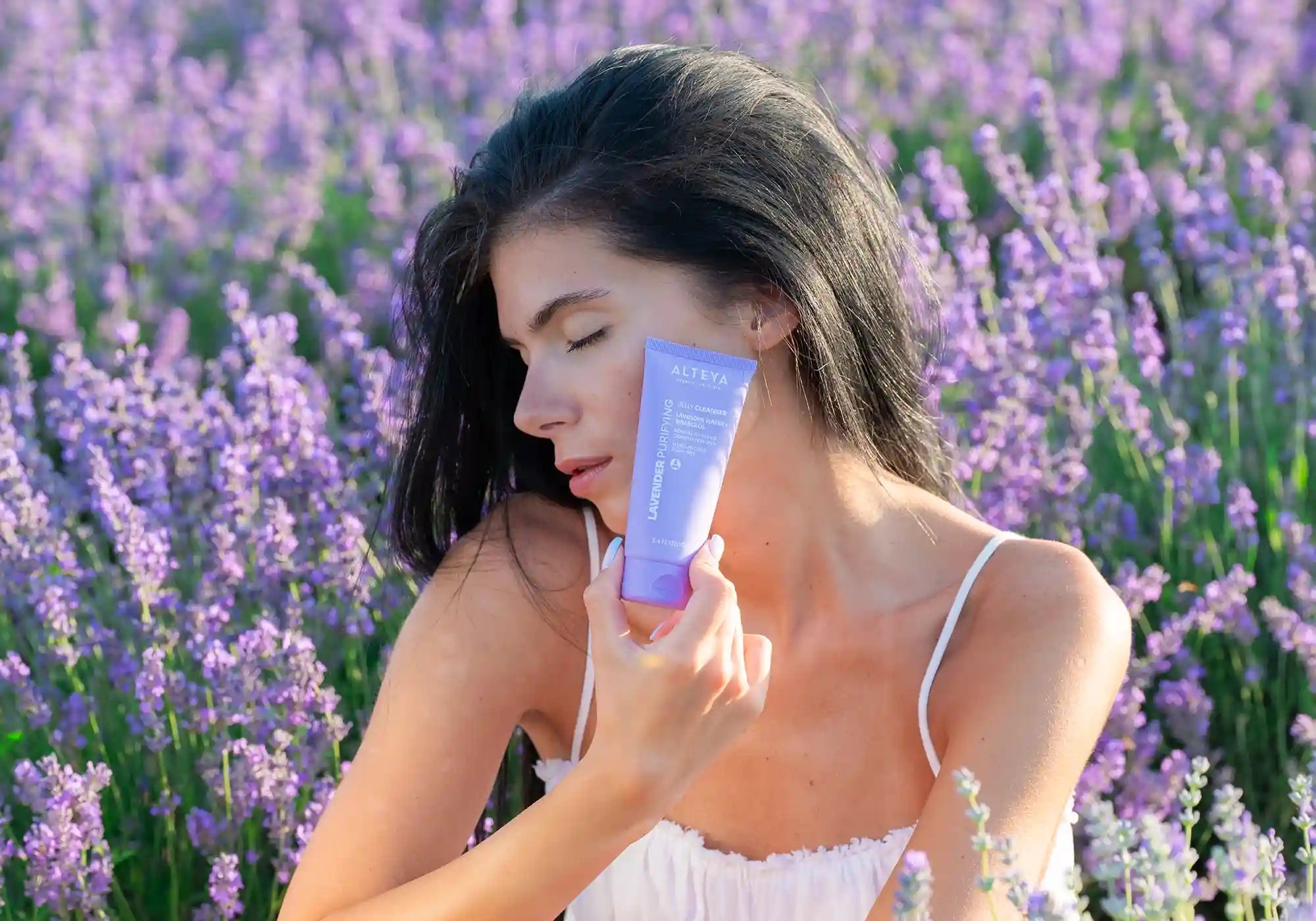 Lavender reinigender gelee reiniger