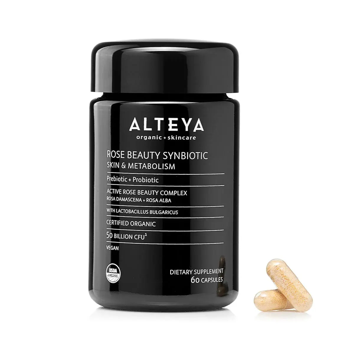 Rose beauty synbiotic bio synbiotikum probiotika prabiotikum komplex mit zwei rosen