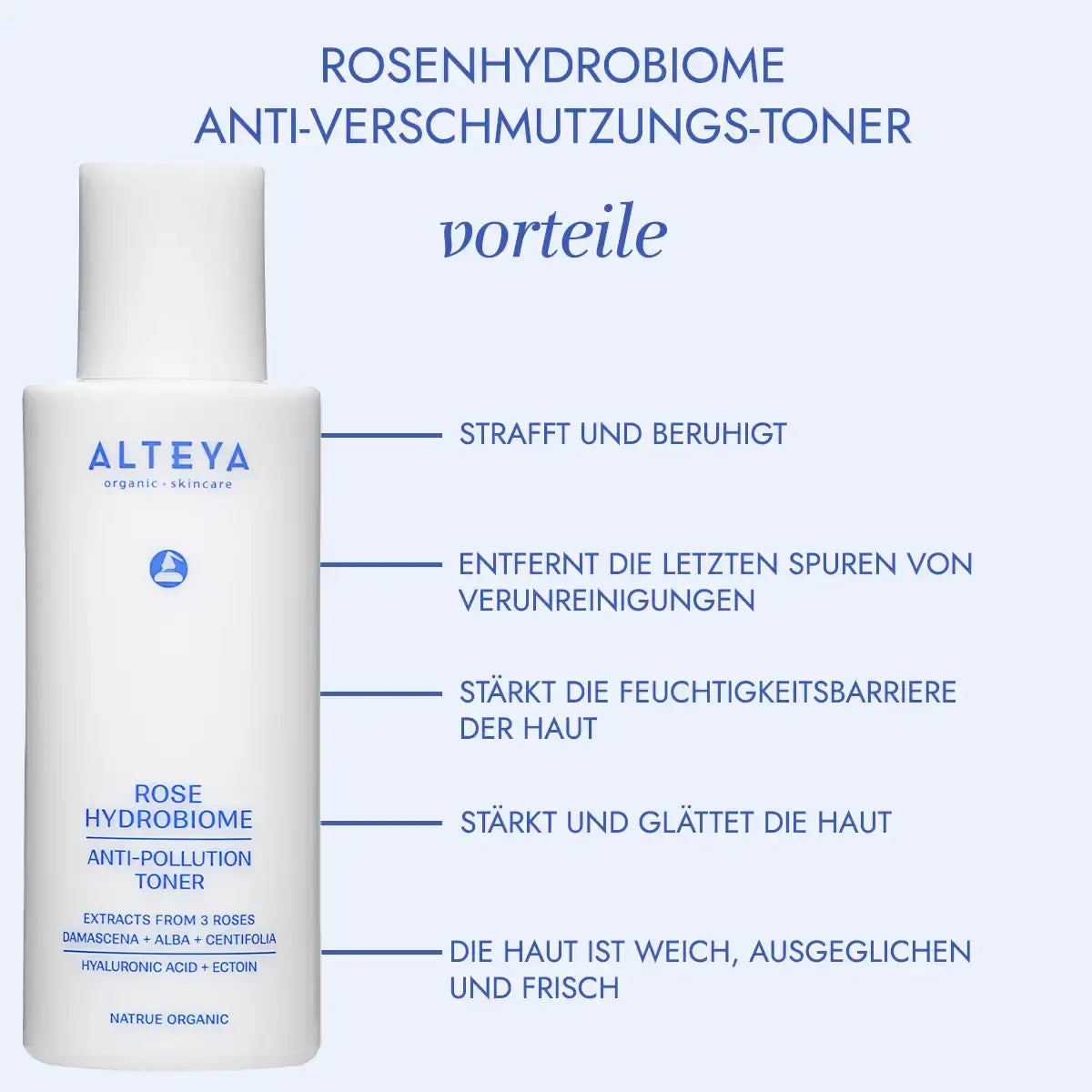 vorteile rose hydrobiome anti-pollution toner