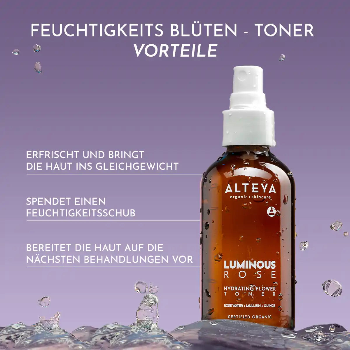 Feuchtigkeits Blüten Toner