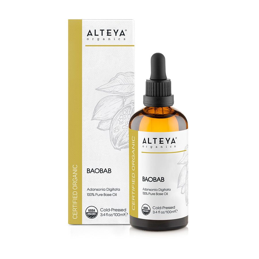 bio baobab öl adansonia digitata 100ml mit faltschachtel