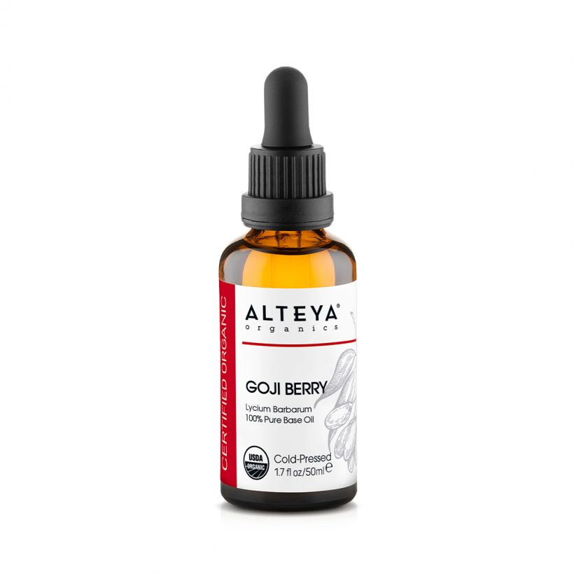 bio goji beeren öl lycium barbarum 50ml