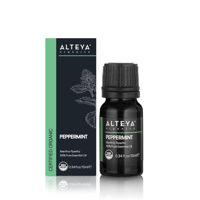 bio pfefferminzöl mentha piperita 10ml mit faltschachtel