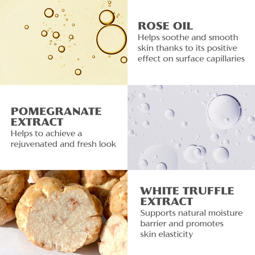 bio ageless rosenöl augencreme bio damascena augenpflege-hutpflege-Hauptzutaten