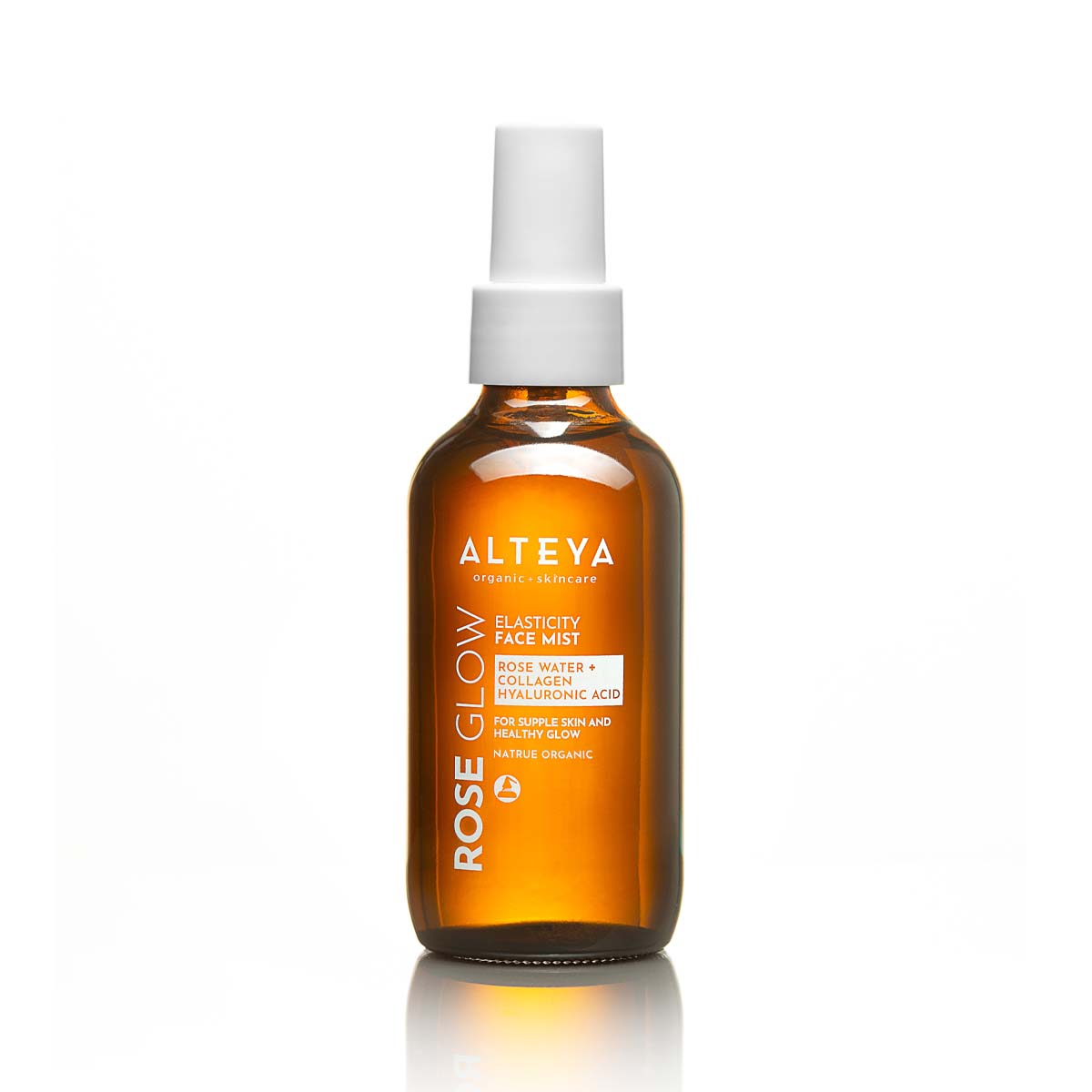 bio gesichtsspray mit rosenwasser, kollagen & hyaluronsäure 