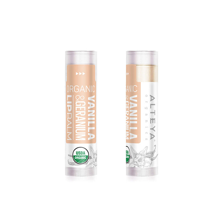 bio lippenbalsam vanille & geranie-lippenpflege-hutpflege