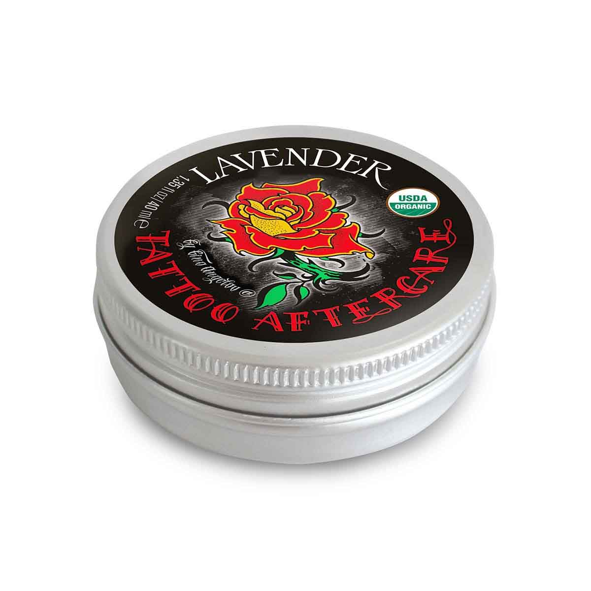 bio tattoo aftercare balm mit lavandel 40ml
