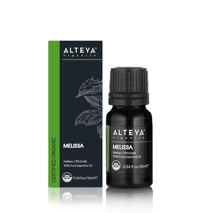 bio zitronenmelisse öl melissa officinalis 10ml mit faltschachtel