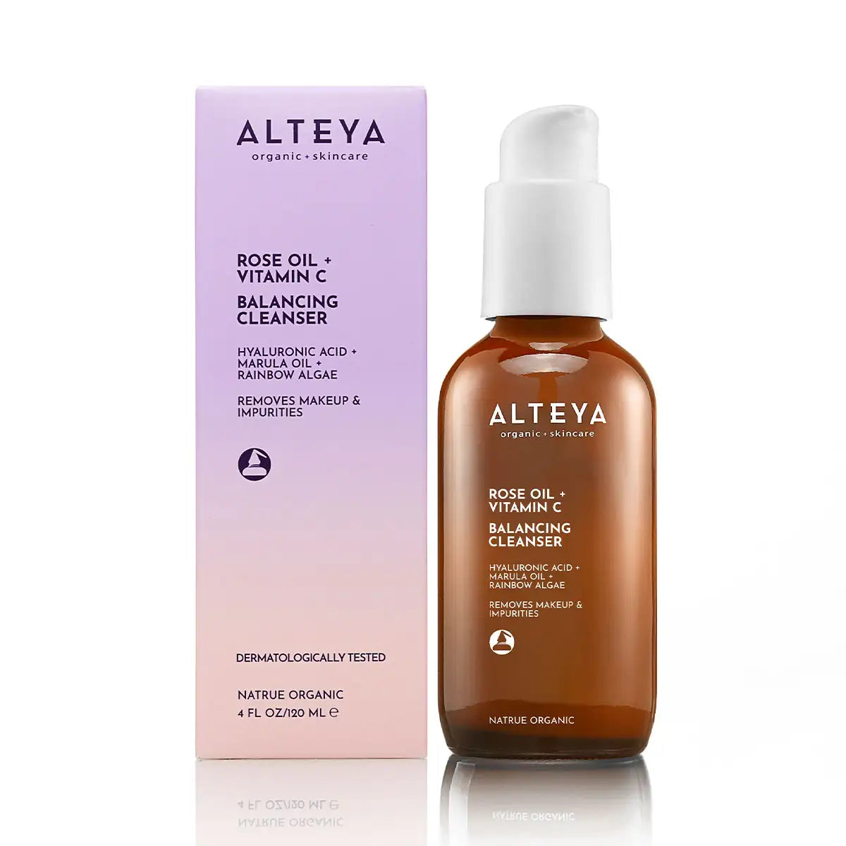 rose oil + vitamin c balancierender gesichtsreiniger luminous rose box