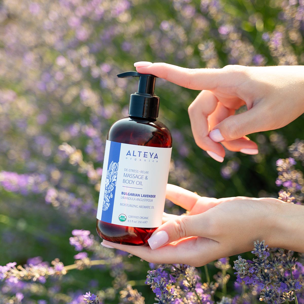 stressabbau entspannung massage & körperöl bulgarischer lavendel-persönliche pflege & lebensstil-massage- und körperöle